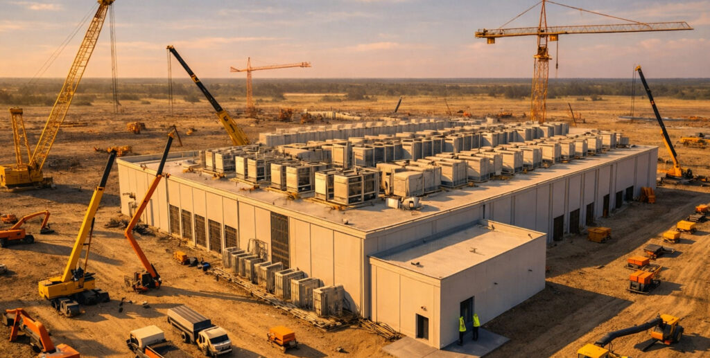 data center under construction