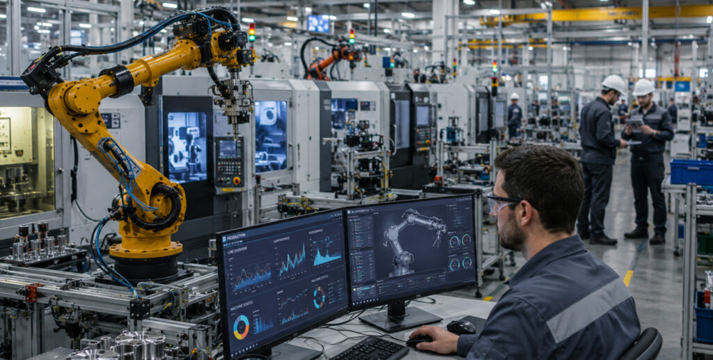 Smart Factory Automation Floor