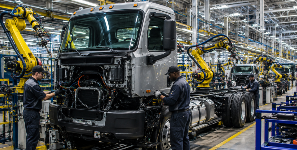 Daimler Truck North America Plans New U.S. Manufacturing Facility to Expand Domestic Production Capacity