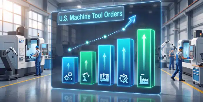 US Machine Tool Orders Still Rising