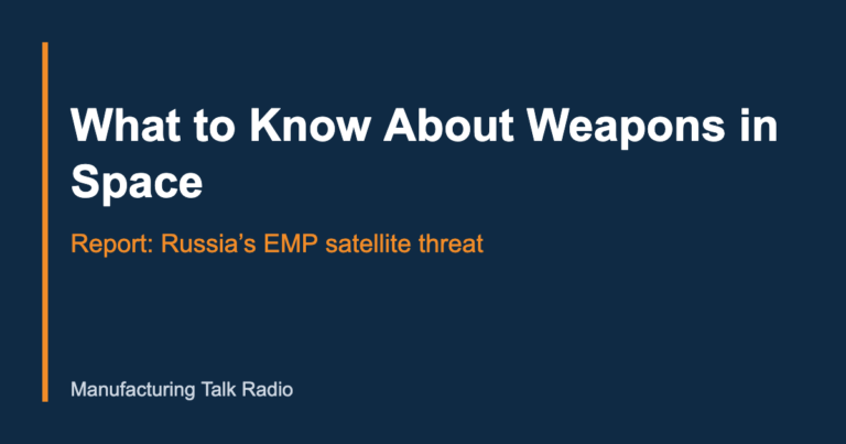 What to Know About Weapons in Space